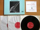 SER 5669/71 Heifetz Bach Unaccompanied Sonatas Partitas 3xLP NEAR MINT RCA Box