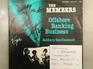 MEMBERS	OFFSHORE BANKING BUSINESS	7in	GERMAN ISSUE SIGNED	EX/EX+	VIRGIN	100 471