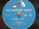 Elvis Presley 78 RPM /  Heartbreak Hotel & I Was The One (47-0820)