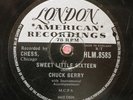 Chuck Berry 78 RPM / Sweet Little Sixteen & Reelin` And Rockin` (89-1119)