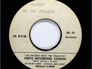 DYNAMICS Doo Wop ACETATE 45rpm I Don't Know b/w Cathy HEAR