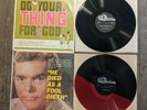 A.A. Allen LP Sermon He Died As A Fool Dieth & Do Your Thing For God Color Vinyl