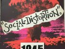 SOCIAL DISTORTION 1945 LP 198513th Story Records RARE MIKE NESS PUNK SD-4501