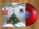 RED VINYL----  VINCE GUARALDI A Charlie Brown Christmas EXCLUSIVE LP RECORD 0924