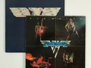 Vintage 1970s Van Halen Self Titled & Van Halen II Vinyl Records Warner Bros