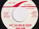 BOBBY WADE Can't You Hear Me Calling RARE sweet soul 45 Way Out northern HEAR