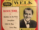 Rare 1953 Hand Signed Lawrence Welk Vinyl 45 Record Dance Time  Coral Records
