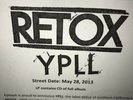 TEST PRESSING Retox YPLL Vinyl Original The Locust Om Minor Threat Shellac