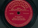 78tk-Jazz-COMMODORE-569-Billie Holiday-(She's funny that way/How am I to know)