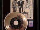 THE IMPRESSIONS PEOPLE GET READY 45 RPM GOLD METALIZED RECORD RARE NON RIAA