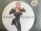 Madonna (1987) Who's That Girl Picture Disc MINT/UNPLAYED