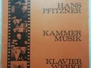 Pfitzner: Chamber Music / Piano Works / Da Camera Magna 8 LP HPK 1974