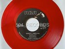 EURYTHMICS • Sweet Dreams / I Could • RARE RED WAX 45 • EL SALVADOR PRESS 1983