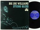 Big Joe Williams - Studio Blues LP - Prestige Bluesville Mono RVG VG+
