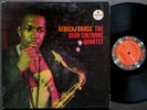 JOHN COLTRANE Africa / Brass LP IMPULSE  A-6 RVG MONO McCoy Tyner Elvin Jones