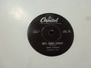 GENE VINCENT  HEY GOOD LOOKIN' / I LOVE YOU RARE SOUTH AFRICA CAPITOL 78 RPM EX