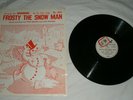 NAT KING COLE 1950 PROMO Frosty The Snowman 78rpm CAPITOL # 1203 & SHEET MUSIC