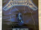 Ride the Lightning By Metallica Original MEGAFORCE Vinyl Record.