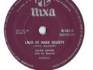 Jackie Davies, Land of make believe/Over the Rainbow Rare 78rpm record Viynl.