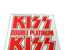KISS DOUBLE PLATINUM WHITE COVER RARE AUSTRALIA