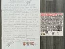 Manic Street Preachers - Signed Autumn Song Poster And Promo Card