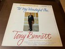 Tony Bennett To My Wonderful One NM Columbia 6-EYE RARE INNER Pop Vocal Jazz LP