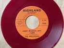 Precisions 1962 DOO WOP 45 Eight Reasons Why I Love You RED WAX HIGHLAND REPRO M