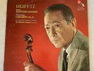 Heifetz Bruch Scottish Fantasy Vieuxtemps Concerto #5 LP Red Seal