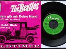 BEATLES Oldtimer Cover 1969 Single KOMM GIB MIR DEINE HAND/SIE LIEBT DICH