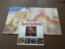 IRON MAIDEN 'POWERSLAVE' LP UK EMI 1984 PICTURE INNER SLEEVE FIRST PRESS FLYER