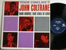 John Coltrane Tenor Conclave Blue Trident Lbl. Mono RVG Etched VG++ Hank Mobley