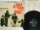 BEATLES A HARD DAY'S NIGHT ODEON OP-7123 Japan FLIPBACK COVER RED VINYL VINYL LP