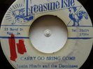 45 ROCKSTEADY / JUSTIN HINDS / CARRY GO BRING COME / TREASURE ISLE