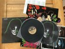 KISS Peter Criss 1978 Solo LP Complete Poster Merch Sheet Credits PLUS PIC DISC