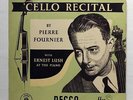 LXT 2766 gold/orange UK - PIERRE FOURNIER cello recital DECCA orig LP