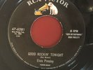 ELVIS PRESLEY RCA 45 Good Rockin' Tonight b/w Don't Care If The Sun Don't Shine