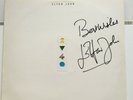 Signed sleeve  Too Low for Zero, Elton John