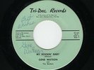 '57 TwinSpin FLA Rockabilly GENE WATSON My Rockin' Baby/Drummer Boy Rock HEAR