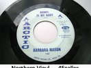 BARBARA MASON 'Bobby Is My Baby' VG+ ORIGINAL northern soul 45