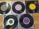 THE MISSION – Singles I – V – Wayne Hussey Sisters – Original 7” Vinyl Singles