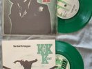 2 Rare Klark Kent Green Vinyl 7 Inch Singles Stewart Copeland The Police