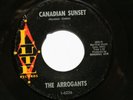 ARROGANTS Doo Wop 45 Canadian Sunset b/w Mirror Mirror HEAR
