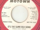 THE FOUR TOPS Its The Same Old Song  MOTOWN PROMO NORTHERN SOUL USA 45