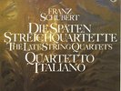 SCHUBERT String Quartets 13-15 QUARTETTO ITALIANO Philips 6768303 2LP Box Red Lb