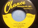 The Flamingos - That's My Desire - Rare 1953 Doo-wop 45 on Chance