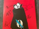QUEENS OF THE STONE AGE 'LIKE CLOCKWORK' SIGNED DELUXE DOUBLE LP MINT