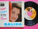 Dalida EP . La chanson d'orphée . Très rare avec le label des année 60