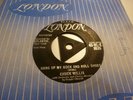 CHUCK WILLIS HANG UP MY ROCK AND ROLL SHOES 1958 LONDON TRI 45-HL-E 8635 EX