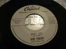 GENE VINCENT AND THE BLUE CAPS  CRAZY LEGS / IMPORTANT WORDS 1957 CAPITOL PROMO