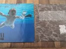 NIRVANA NEVERMIND 1ST PRESS 1991 MISPRINT MONKEY INNER A1/B2 BASS CLEF, EX/EX/EX
